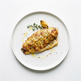 Orata in crosta di patate