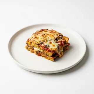 Parmigiana de berenjenas casera