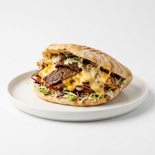 Kebab Mixto Con Queso