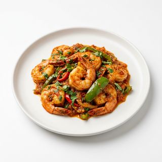 Jalfrezi de Camarão