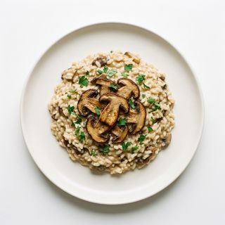 Risotto Con Hongos Porcini