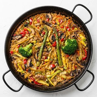 Arroz Con Verduras Meloso (Para 2 Personas)