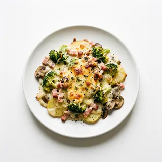 Brócoli-Patata Gratén