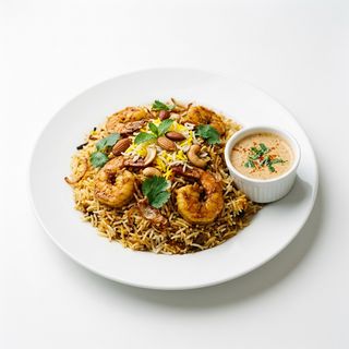 Biryani de Camarão