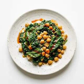 Espinacas Con Garbanzos