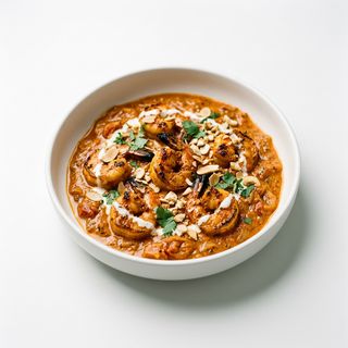 Camarão Tikka Masala