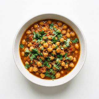 Grão-de-Bico Masala (Chana Masala Vegan)