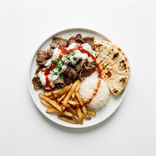 3. Plato Kebab Solo Carne
