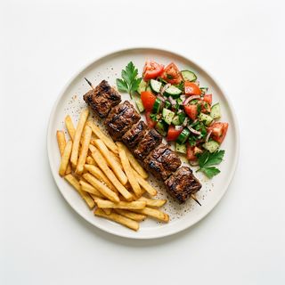 Plato De Kebab Egipto