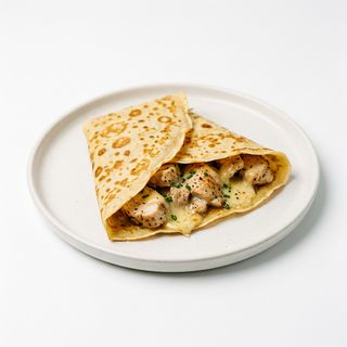 Crêpe Salée Poulet, Fromage