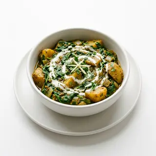 Saag Aloo