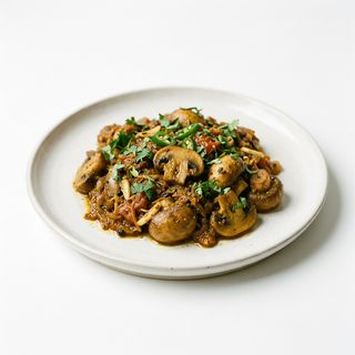 Champiñón bhaji