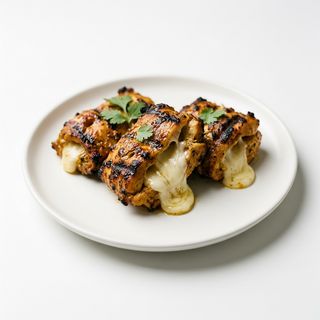 Pollo Tikka Con Queso