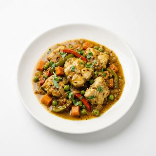 123. Pescado Sabji