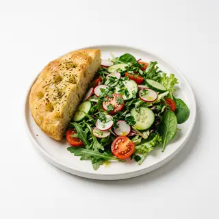 Insalata vegana dell'orto
