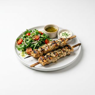 Spiedini di pollo