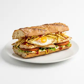 Bocadillo Leñador de Pollo