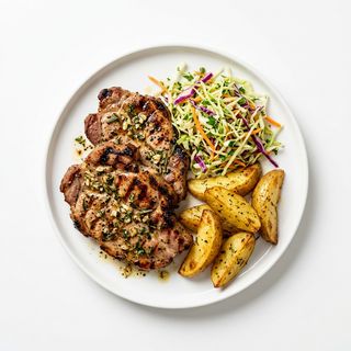 Karkówka grillowana w ziołach