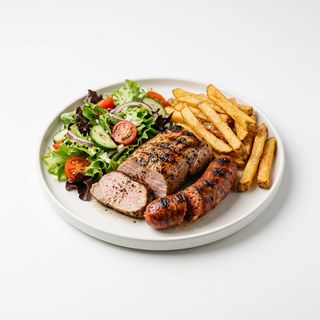 Filete Cerdo Y Chorizo Parrillero