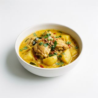 Żółte tajskie curry z kurczakiem