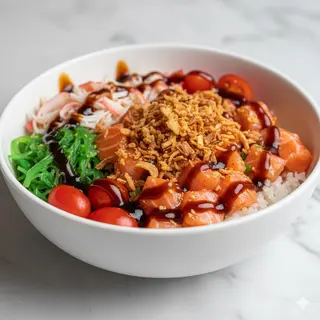 65 Poke salmone