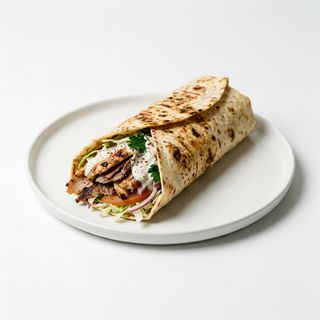 Dürum Kebab Solo Carne Con Salsa