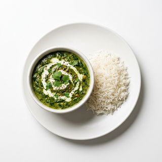 Saag Aloo (Espinacas Con Patatas)