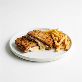 Cachopo Con Patatas