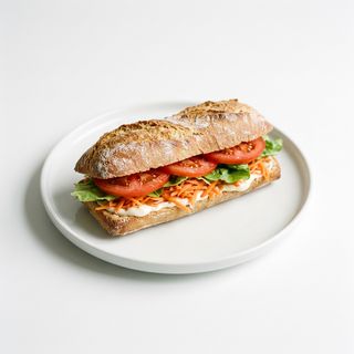 Bocadillo Vegetal Vegetariano