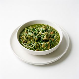 Hariyali Lamb curry