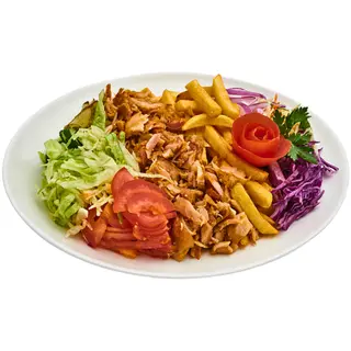 Plato Kebab Pollo