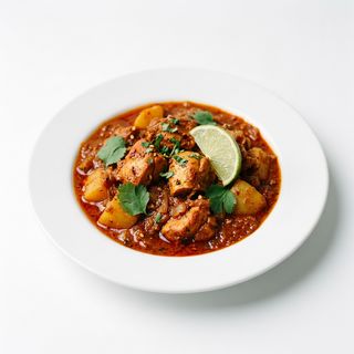 Pollo tikka vindaloo (picante)