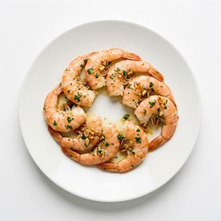 Langostinos Al Vapor Al Ajillo (8 Uds.)清蒸大虾