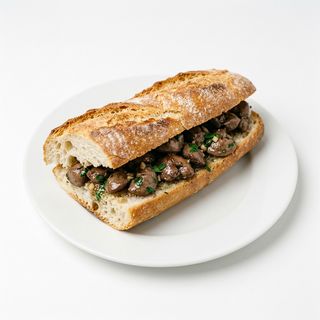 Bocadillo De Riñones De Ternera
