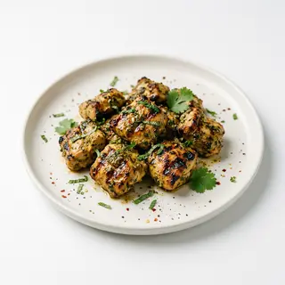 Pollo Con Menta Tikka (Ración)