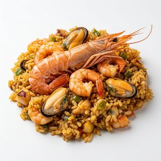 Paella De Mariscos (Para 2 Personas)