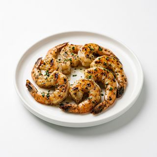 99.Gamberetti alla piastra 铁板虾仁