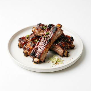 Costillas Asadas De La Casa