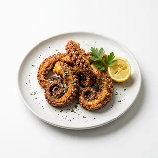 Pulpo frito ( entera)