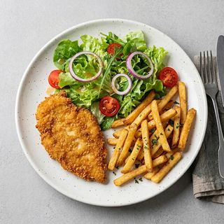 Plat Escalope Panée