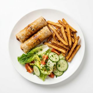 Plato De Rollo De Primavera (Ración)