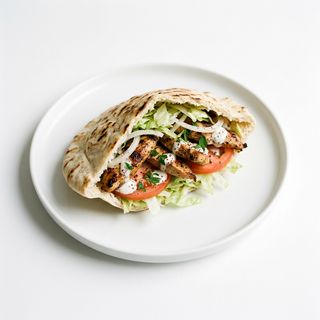 Kebab Media Luna