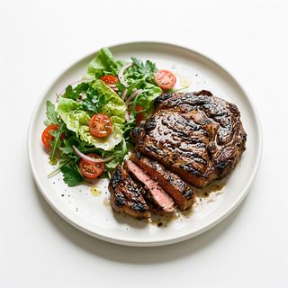 Bistec A La Plancha + Ensalada