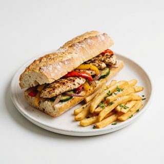 Bocadillo De Pollo + Verduras
