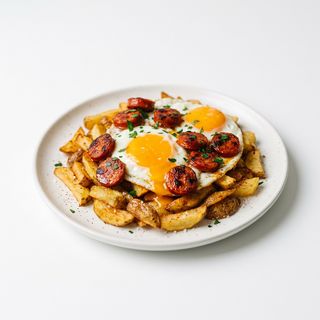 Huevos Rotos Con Chistorra