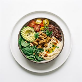 Bowl Vegano De Heura