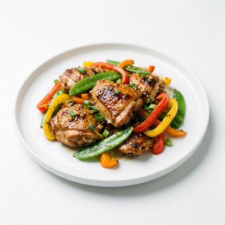 Chicken 1/2 Stir Fry