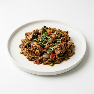 Pollo tikka bhuna