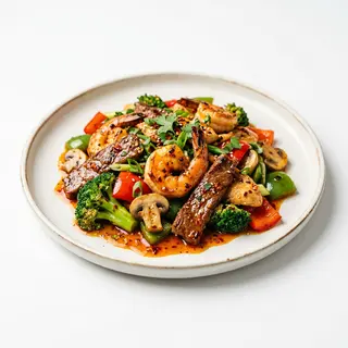 Wok De La Casa Muy Picante