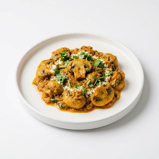 Champiñones Masala